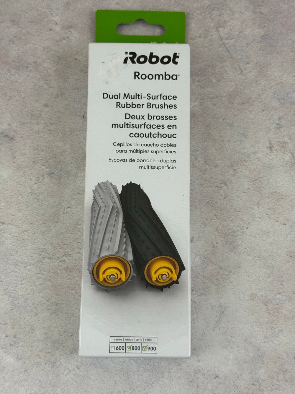 IRobot Roomba Dual Multi-Surface Rubber Brushes 2 Pack 800 900 Series